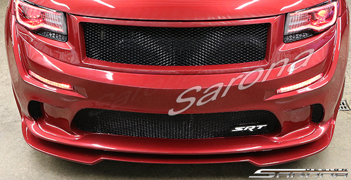 Custom Jeep Grand Cherokee  SUV/SAV/Crossover Front Lip/Splitter (2011 - 2013) - $490.00 (Part #JP-013-FA)